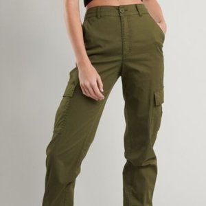 Garage Bubble Cargo Pant in Dark Olive Green